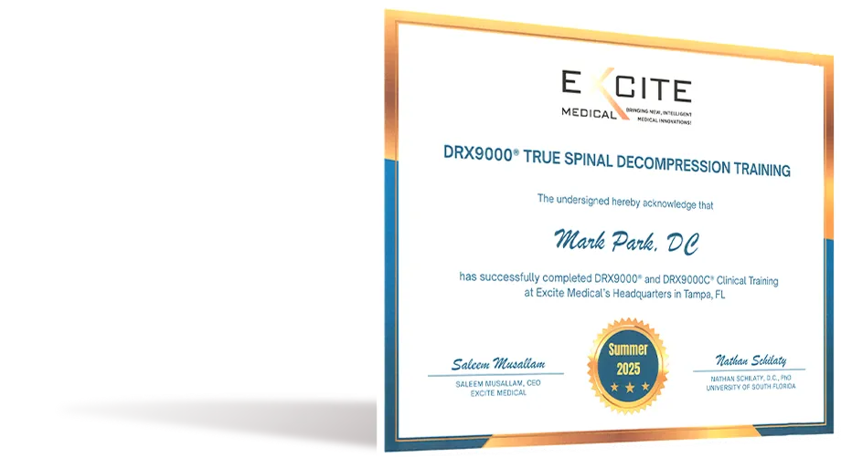 DRX9000 True Spinal Decompression Training (Excite Medical)